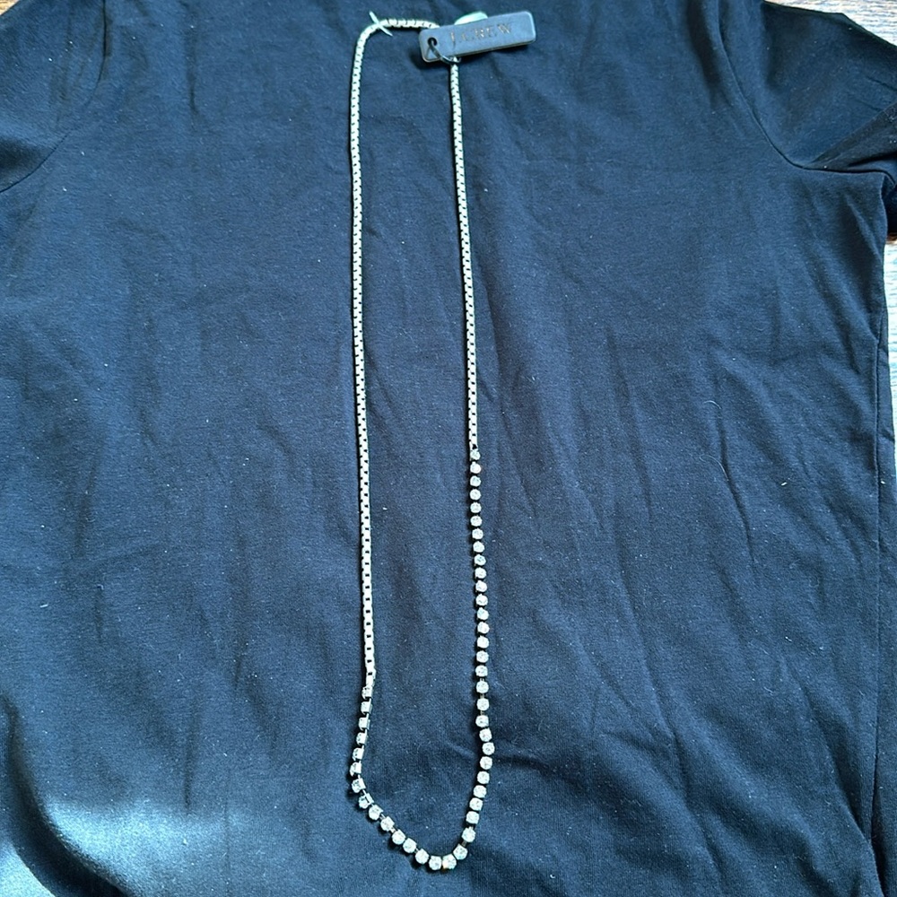 Jcrew long mixed media necklace
